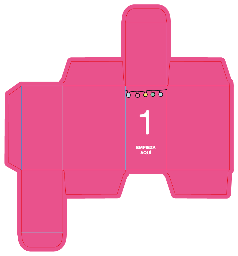 Calendario de adviento Blush Bar